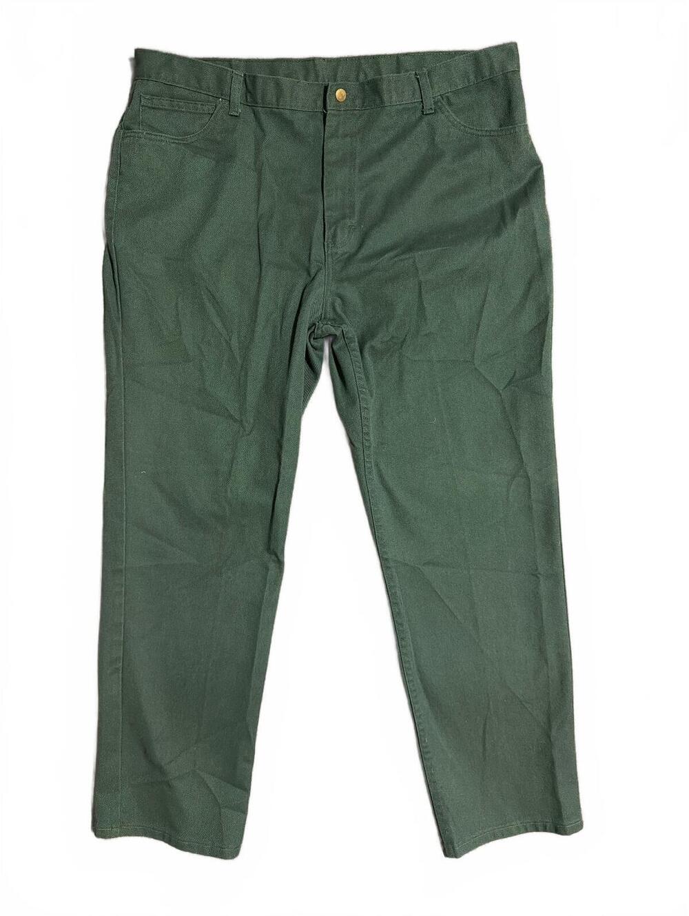 Lion Apparel Men's Green Uniform Work Pants Size 44R